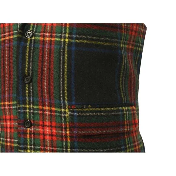 Men's Plaid Vest - Multicolor
